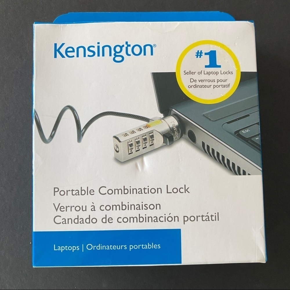 Kensington portable combination lock new